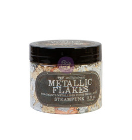 Prima Marketing Art Ingredients - Metal Flakes - Steampunk - 1 jar, total weight 30g including