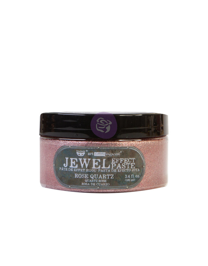 Prima Marketing Art Extravagance - Jewel Texture Paste - Rose Quartz - 1 jar, 100ml (3.4 fl oz) / art art paste
