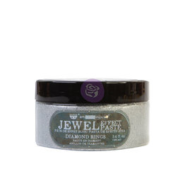 Prima Marketing Art Extravagance - Jewel Texture Paste - Diamond Rings - 1 jar, 100ml (3.4 fl oz) / art paste