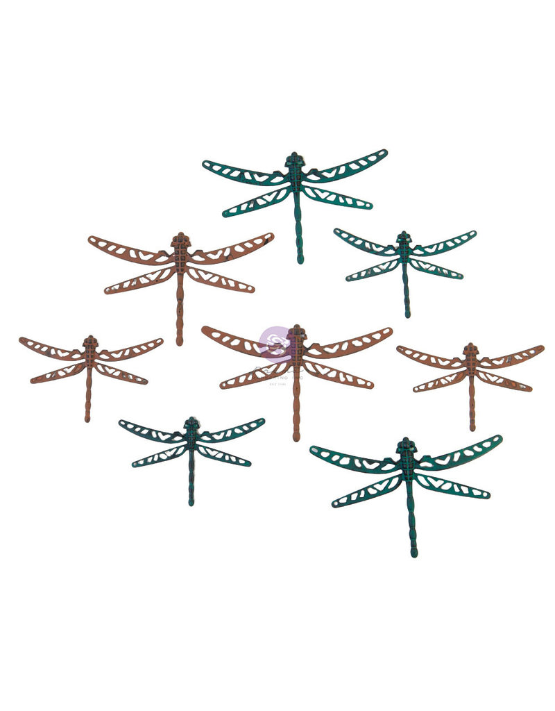 Prima Marketing Mechanicals - Scrapyard Dragonflies  - 8 pcs / metal