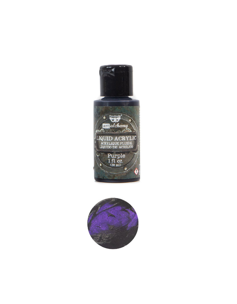 Prima Marketing Art Alchemy-Liquid Acrylic Purple - 1 bottle - 30ml / art paint