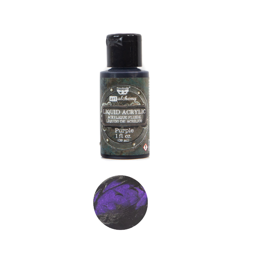 Prima Marketing Art Alchemy-Liquid Acrylic Purple - 1 bottle - 30ml / art paint