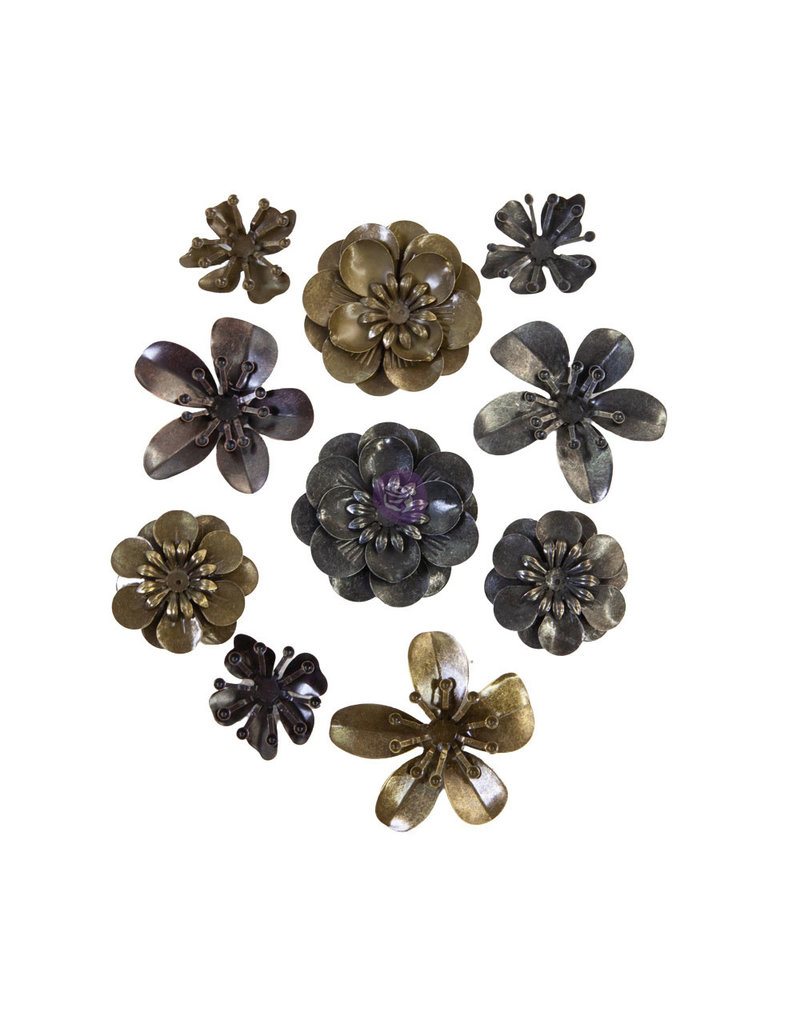 Prima Marketing Mechanicals - Metal Blooms  - 10 pcs / metal