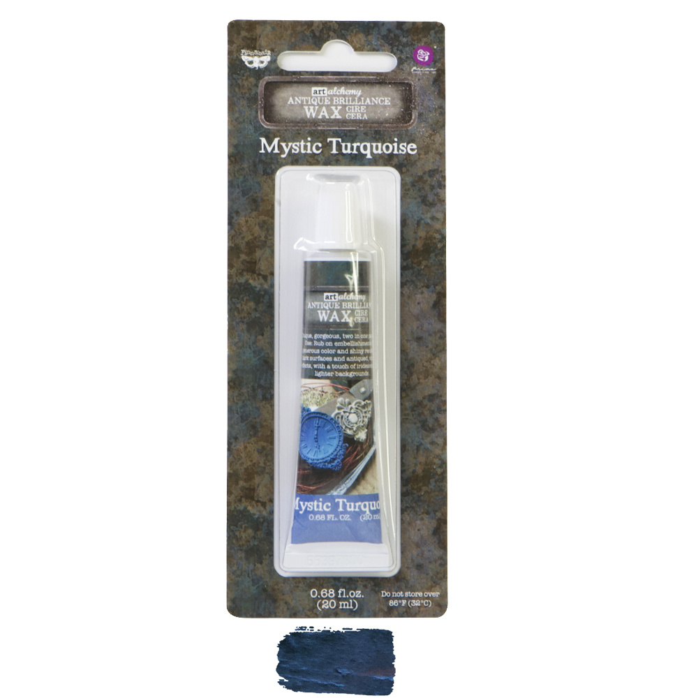 Prima Marketing Art Alchemy-Antique Brilliance-Mystic Turquoise / paste, gel, gesso medium