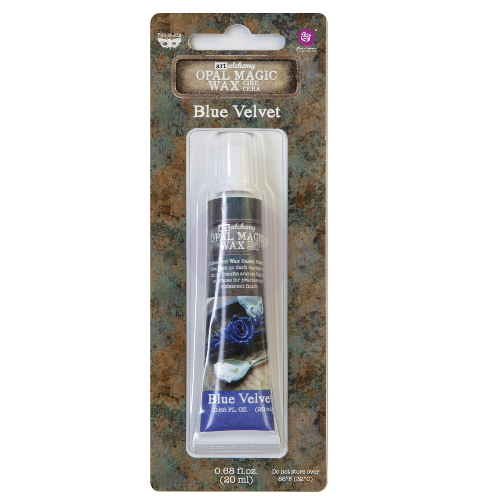 Prima Marketing Art Alchemy-Opal Magic Wax-Blue Velvet / paste, gel, gesso medium