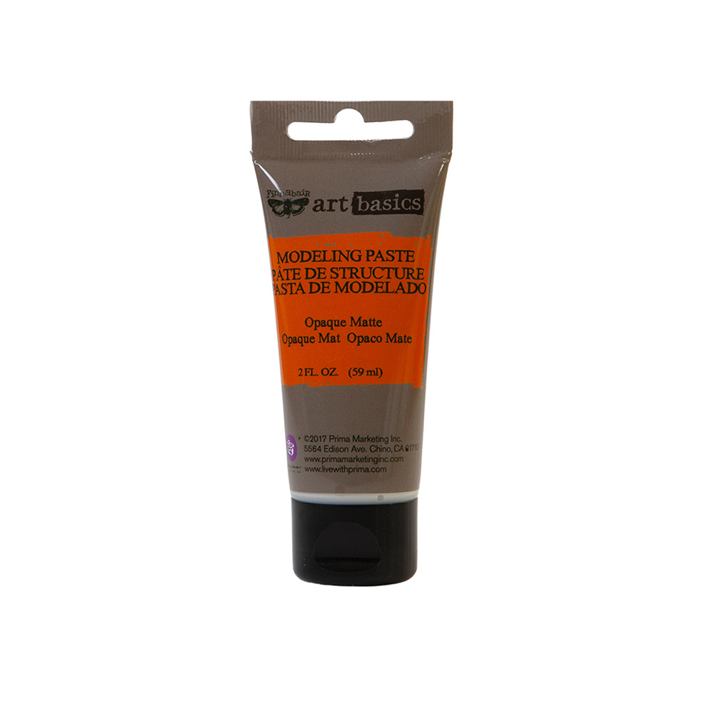Prima Marketing (M)Modeling Paste 2 oz Tube / gel, paste, gesso medium