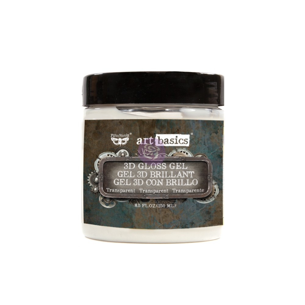 Prima Marketing 3D GLOSS GEL 8.oz. / gel, paste, gesso medium USA)