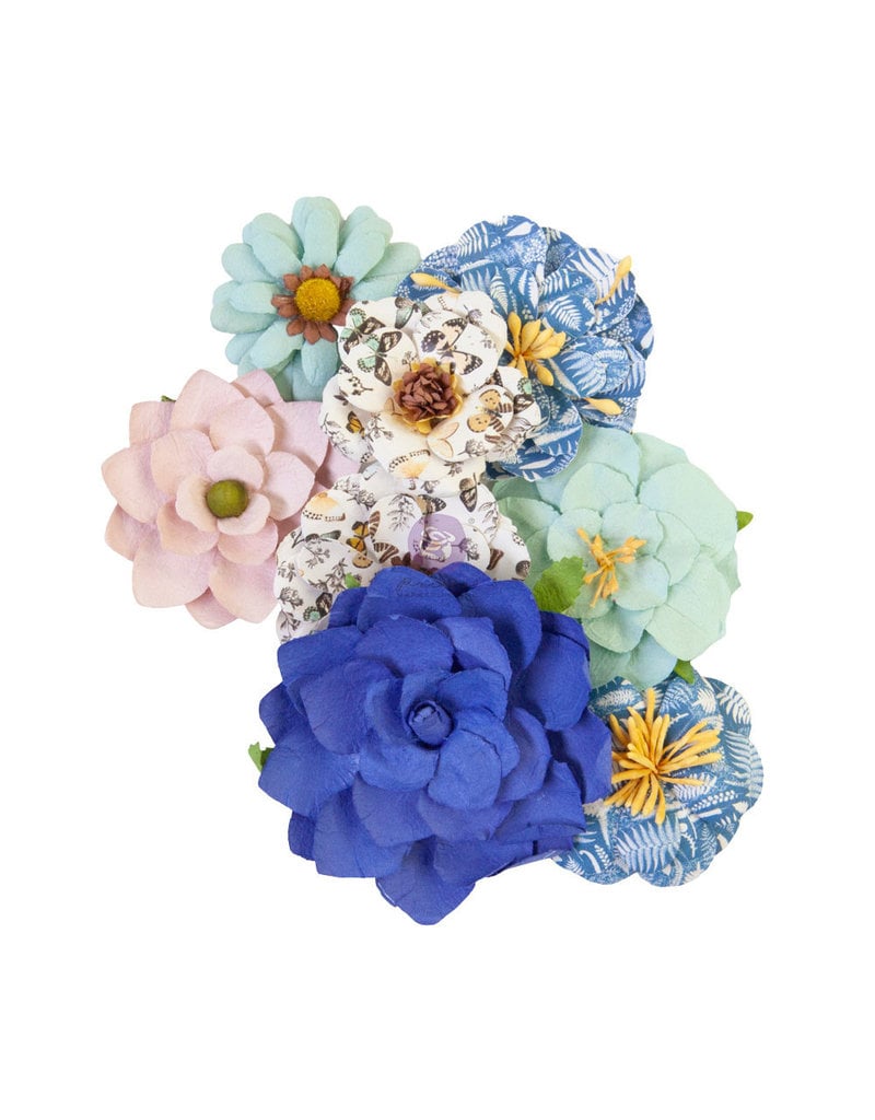 Prima Marketing Prima Flowers® Nature Lover Collection - Nature Lover -  8 pcs / 1.5-2.5 in / mulberry paper