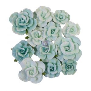 Prima Marketing Prima Flowers® Magic Love Collection - Magical Love -  12 pcs / 1.25-2 in / mulberry paper