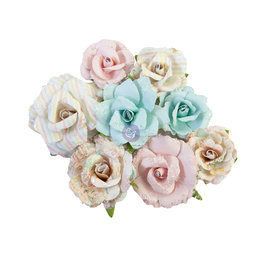 Prima Marketing Prima Flowers® Magic Love Collection - Stardust - 8 pcs / 1.25 -2 in / mulberry paper