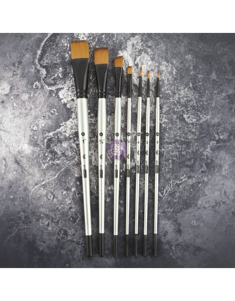 Prima Marketing Art Basics: Brush Set of 7 / art brush