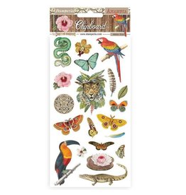 Stamperia Chipboard cm 15x30 - Amazonia