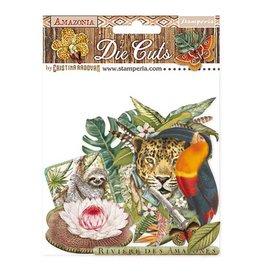 Stamperia Die cuts assorted - Amazonia