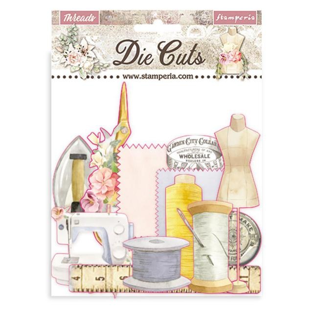 Stamperia Die cuts assorted - Threads