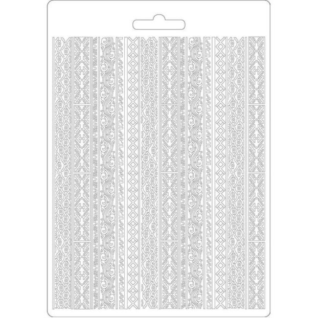 Stamperia Soft Mould A5 - Amazonia tribal