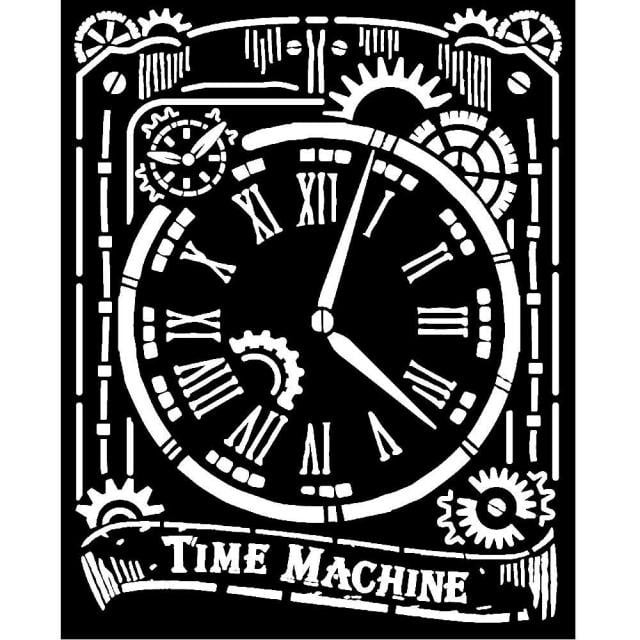 Stamperia Thick Stencil 20x25 cm - Clock