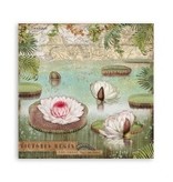 Stamperia Scrapbooking paper double face - Amazonia water lily