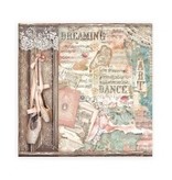 Stamperia Scrapbooking paper double face - Passion ballet shoes