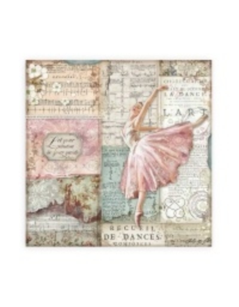 Stamperia Scrapbooking paper double face - Passion dancer