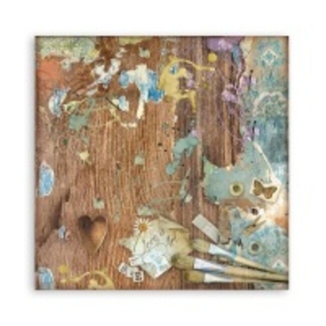 Stamperia Scrapbooking paper double face - Atelier