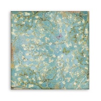 Stamperia Scrapbooking paper double face - Dame with fan