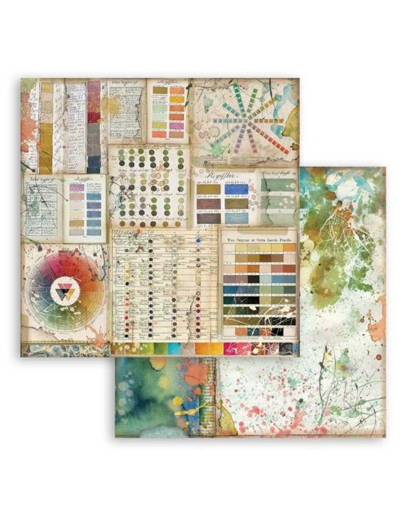 Stamperia Scrapbooking paper double face - Pantone