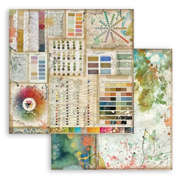 Stamperia Dubbelzijdig Scrapbook Papier - Pantone