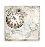 Stamperia Scrapbooking paper double face - Romantic Journal clock