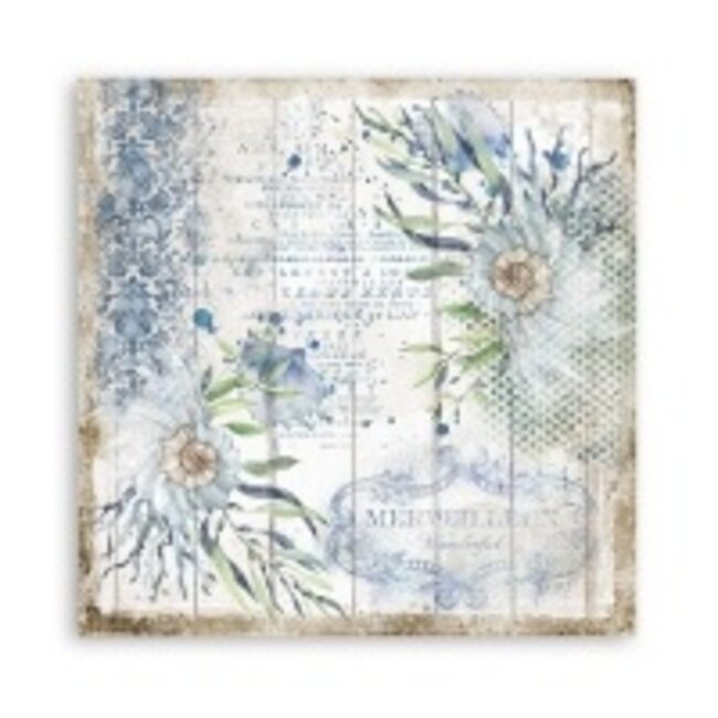 Stamperia Scrapbooking paper double face - Romantic Sea Dream shells