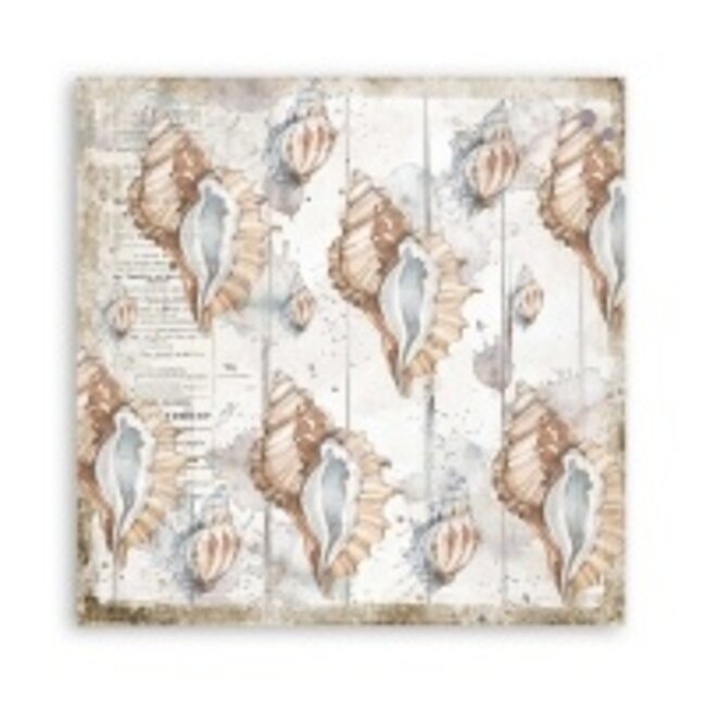 Stamperia Scrapbooking paper double face - Romantic Sea Dream shells