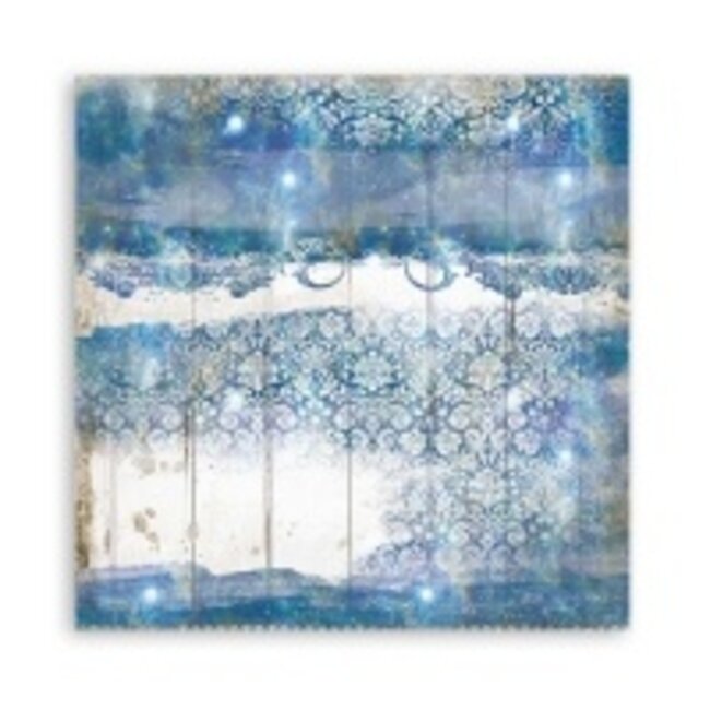 Stamperia Scrapbooking paper double face - Romantic Sea Dream rounds