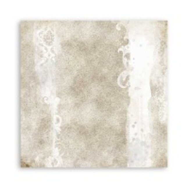 Stamperia Scrapbooking paper double face - Romantic Threads scissors