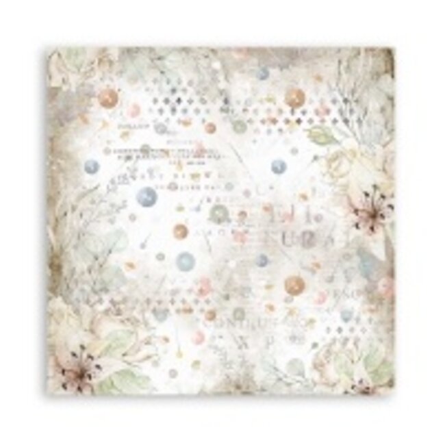 Stamperia Scrapbooking paper double face - Romantic Threads thread