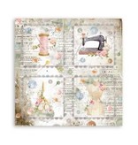 Stamperia Scrapbooking paper double face - Romantic Threads cards