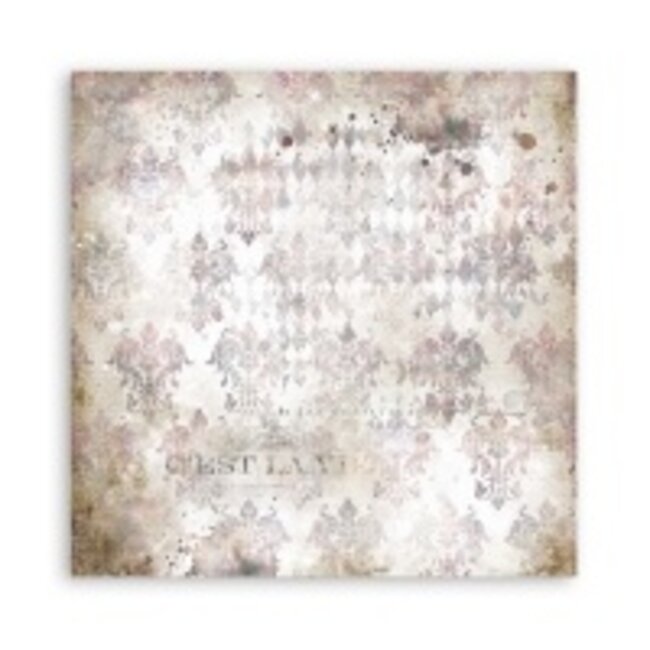 Stamperia Scrapbooking paper double face - Romantic Threads cards