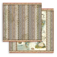 Stamperia Scrapbooking Pad 10 sheets - 30.5x30.5 (12"x12") - Amazonia