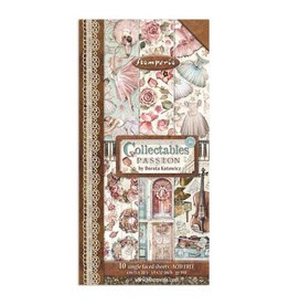 Stamperia Collectables 10 sheets cm 15x30,5 (6”x12”) Passion