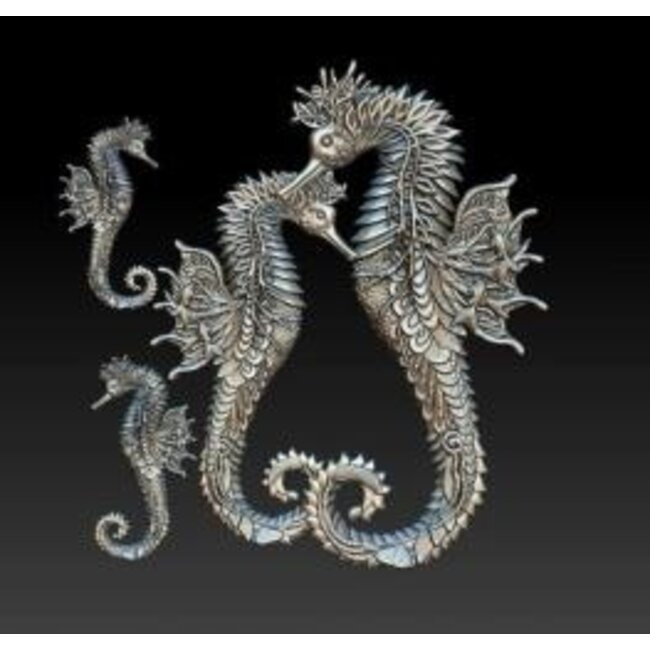 Zuri Design Zuri Mold - Seahorse Realm
