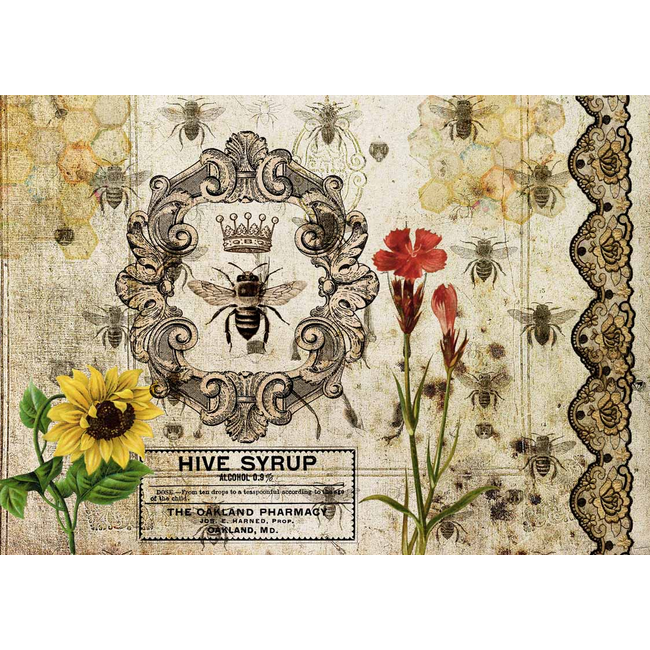 Decoupage Queen Hive Syrup