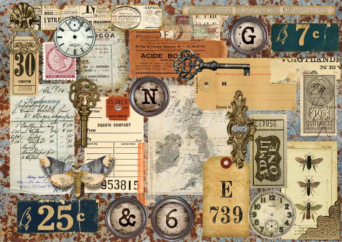 Decoupage Queen Passing Time