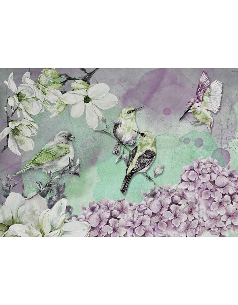 Decoupage Queen Pastel Birds