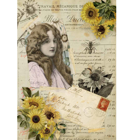 Decoupage Queen Sunflower Memories