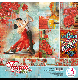 Ciao Bella Tango Paper Pad 12"x12" 12/Pkg