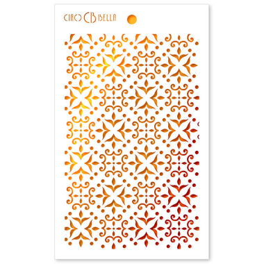 Ciao Bella Texture Stencil 5"x8" Cortona