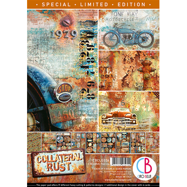 Ciao Bella Collateral Rust Limited Edition Creative Pad A4 9/Pkg