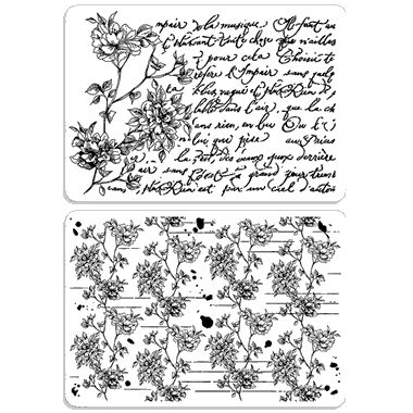 Ciao Bella Clear Stamp Set 4"x6" Breathe Darling