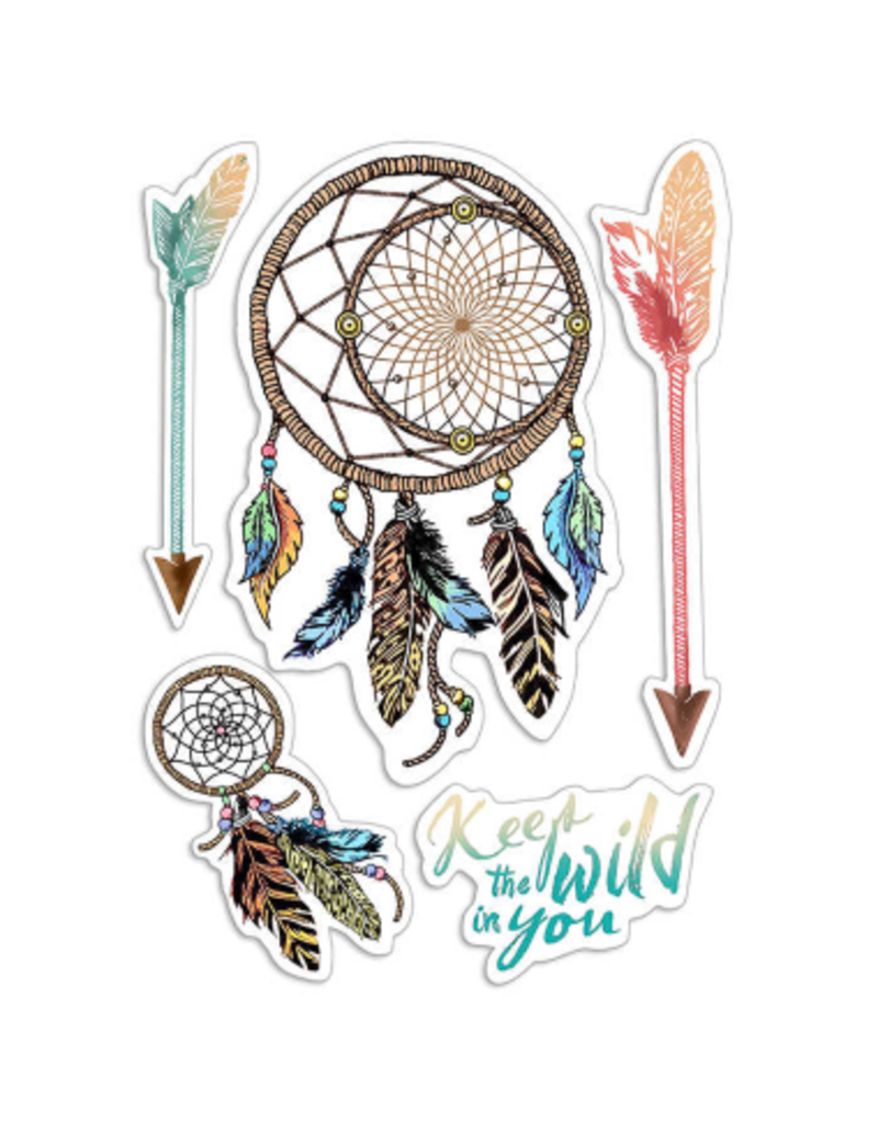 Ciao Bella Clear Stamp Set 4"x6" Keep the Wild in You