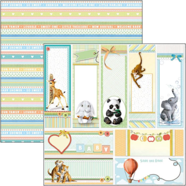 Ciao Bella Save the Date Paper Sheet 12"x12"