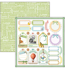 Ciao Bella Height & Weight Paper Sheet 12"x12"