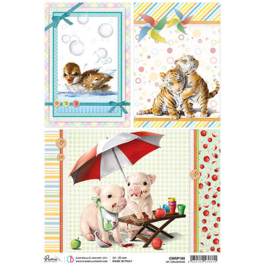 Ciao Bella Rice Paper A4 My First Year